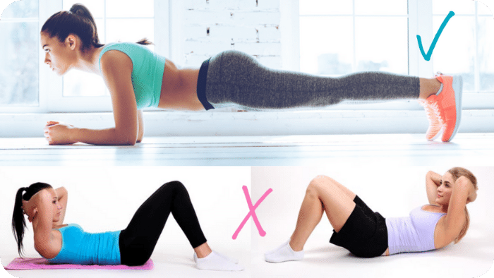 core exercises for over 50s
