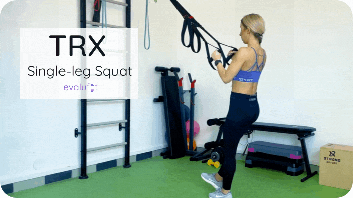 TRX Single-leg squat