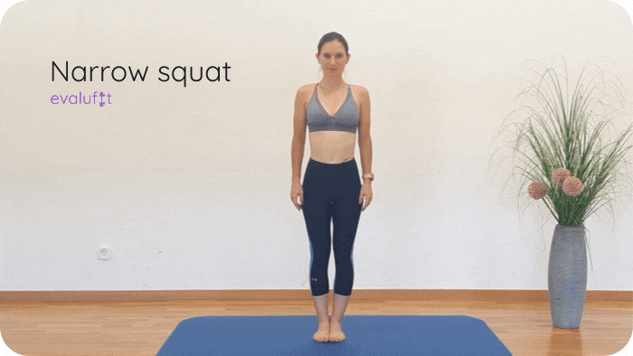 Narrow squat