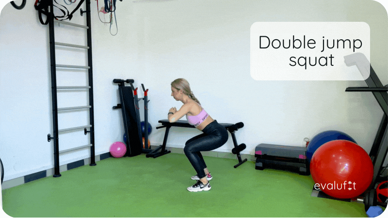 double jump squat