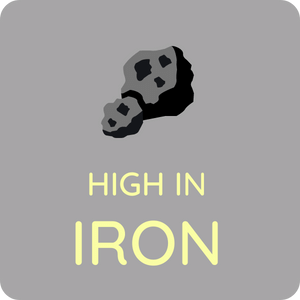 high in iron