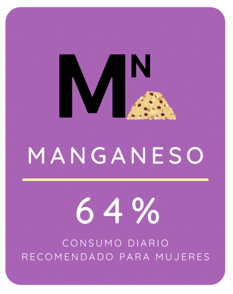 quinoa manganeso