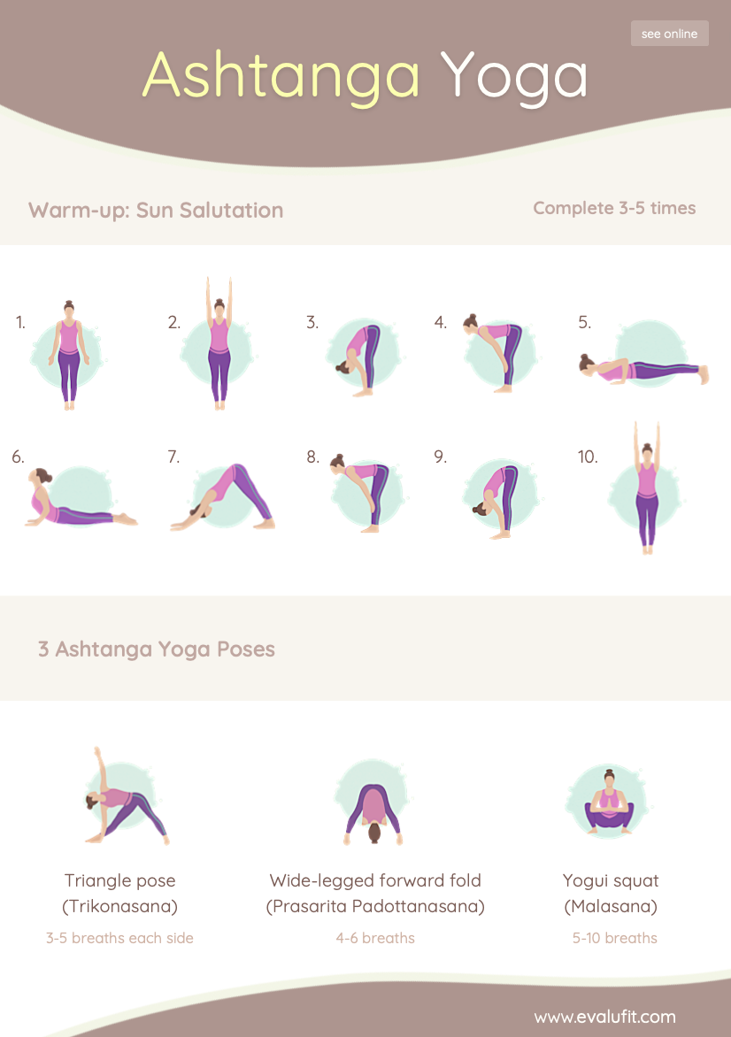 Ashtanga Yoga routine PDF