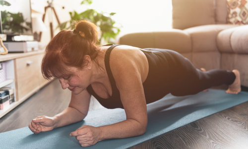 core exercises for over 50s