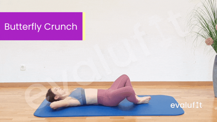 Butterfly Crunch. - Evalufit